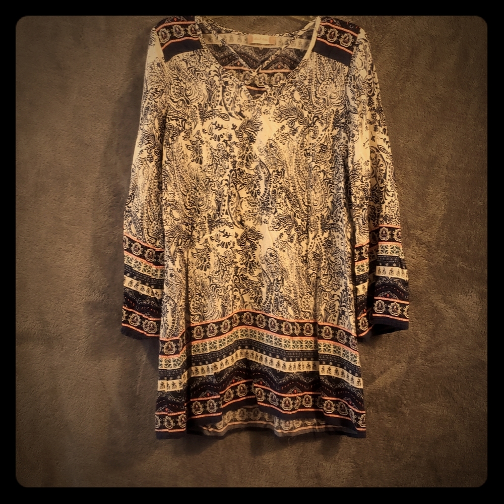4/$20 Altar'd State tunic style dress large
